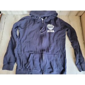 Victoria secret large Dallas cowboys‎ zip up jacket women's football blue